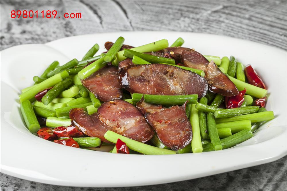 蒜苔炒香菜 蒜苔炒牛肉-